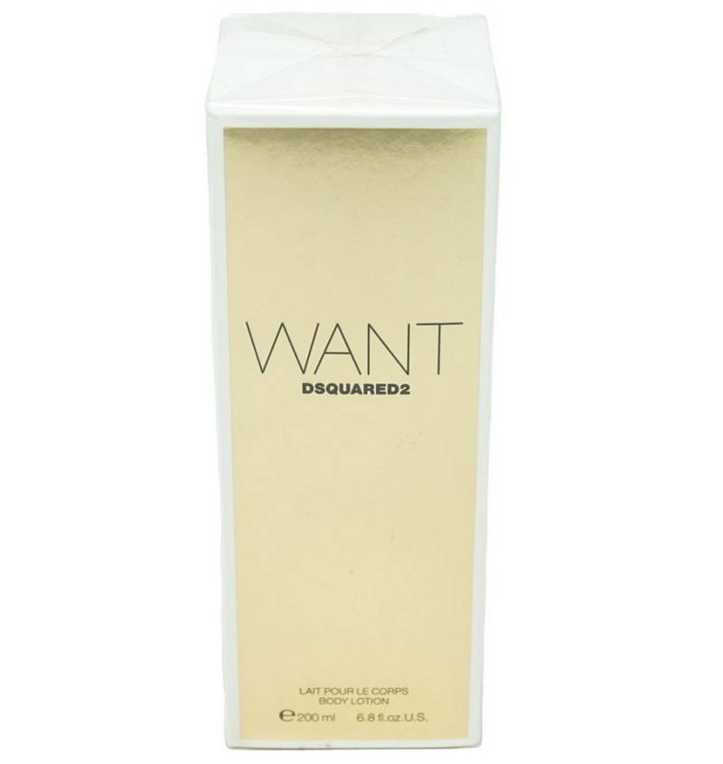 Dsquared2 Bodylotion Dsquared Want Body Lotion 200 ml von Dsquared2