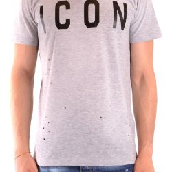 Dsquared2 Buntes Logo-t-shirt Aus 100% Baumwolle von Dsquared2