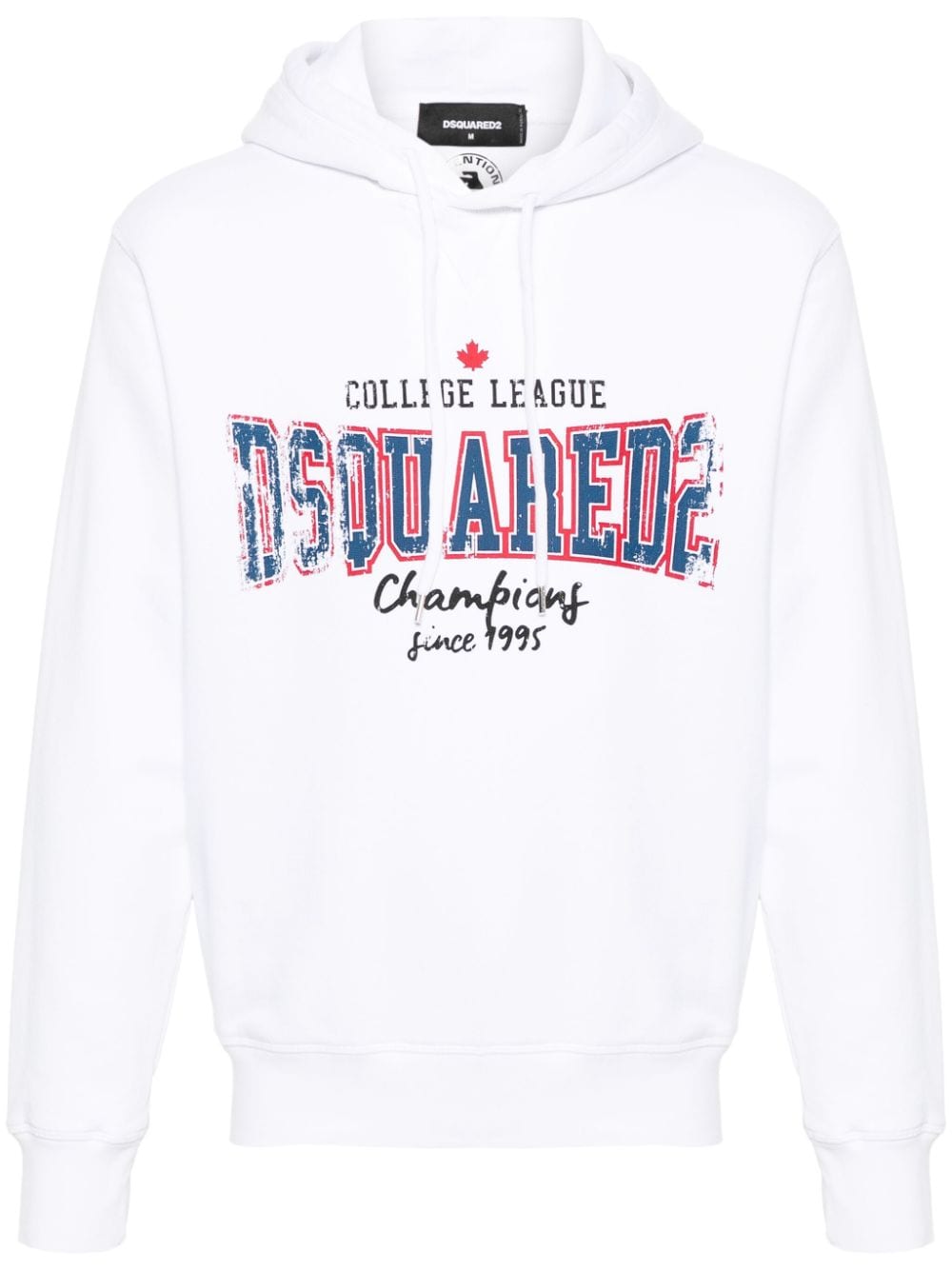 Dsquared2 College League Hoodie - Weiß von Dsquared2