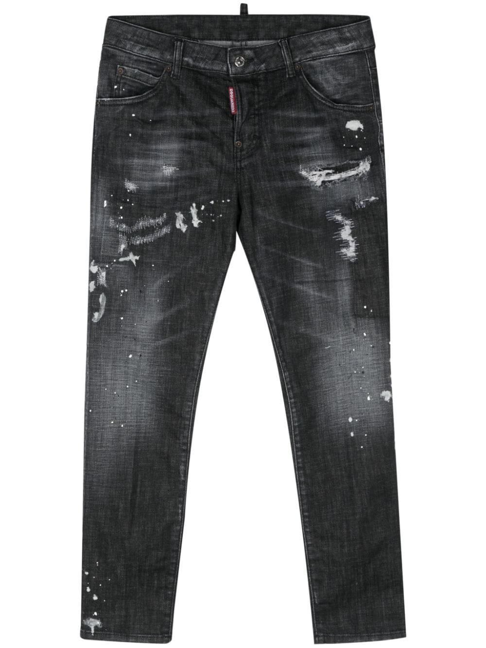 Dsquared2 Cool Girl Slim-Fit-Jeans - Schwarz von Dsquared2