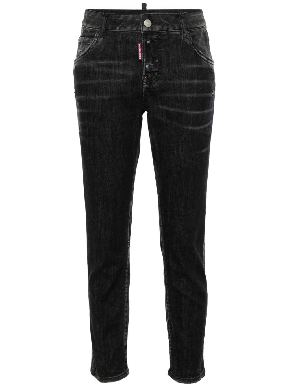 Dsquared2 Cool Girl Cropped-Jeans - Schwarz von Dsquared2