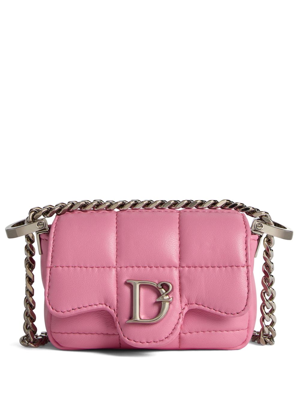 Dsquared2 D2 Statement Umhängetasche - Rosa von Dsquared2