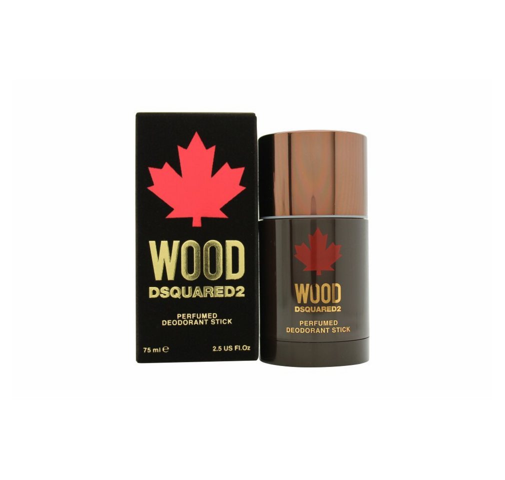 Dsquared2 Deo-Roller Dsquared² Wood Pour Homme Deodorant Stick 75ml von Dsquared2