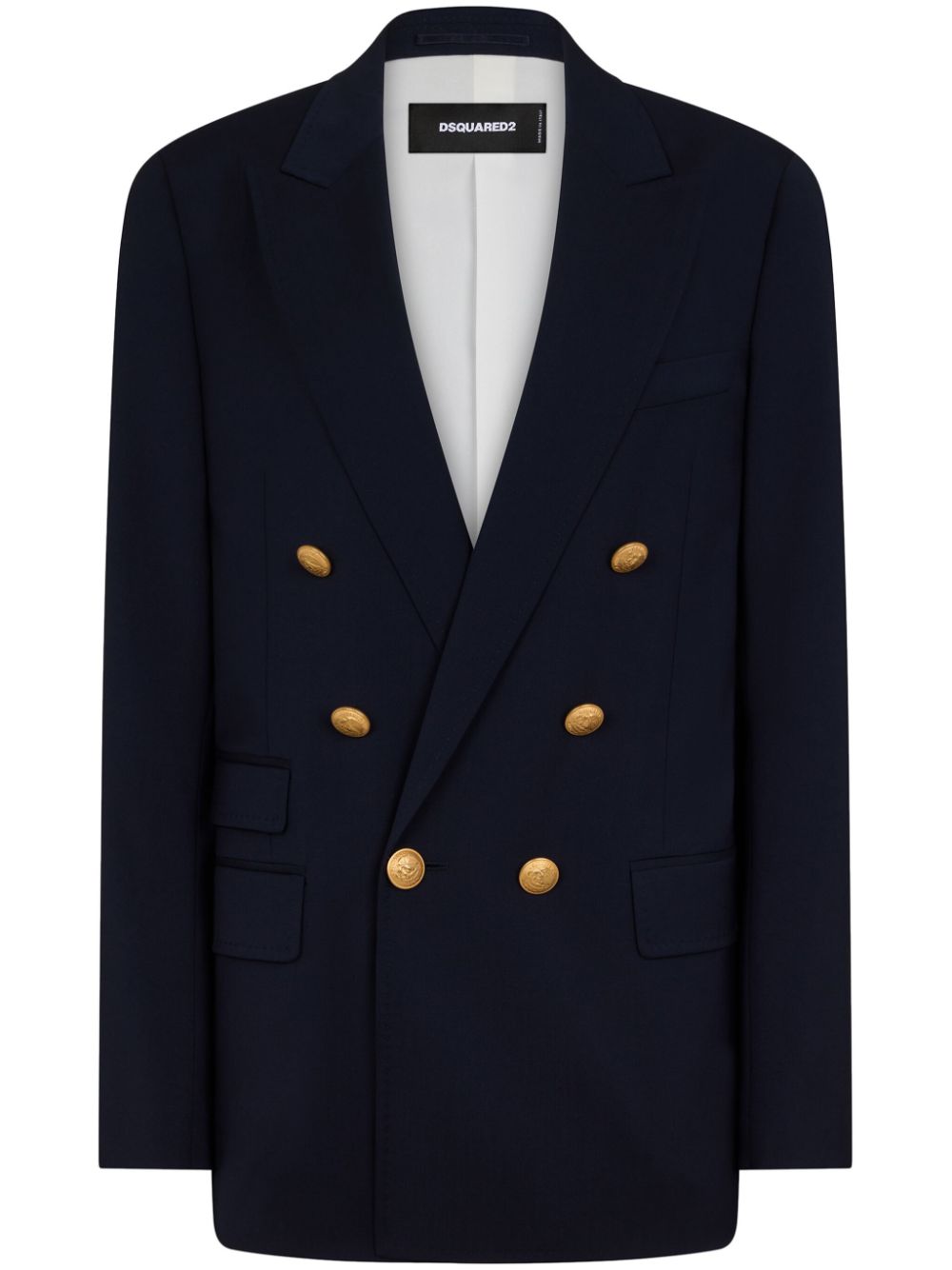 Dsquared2 Doppelreihiger Blazer - Blau von Dsquared2