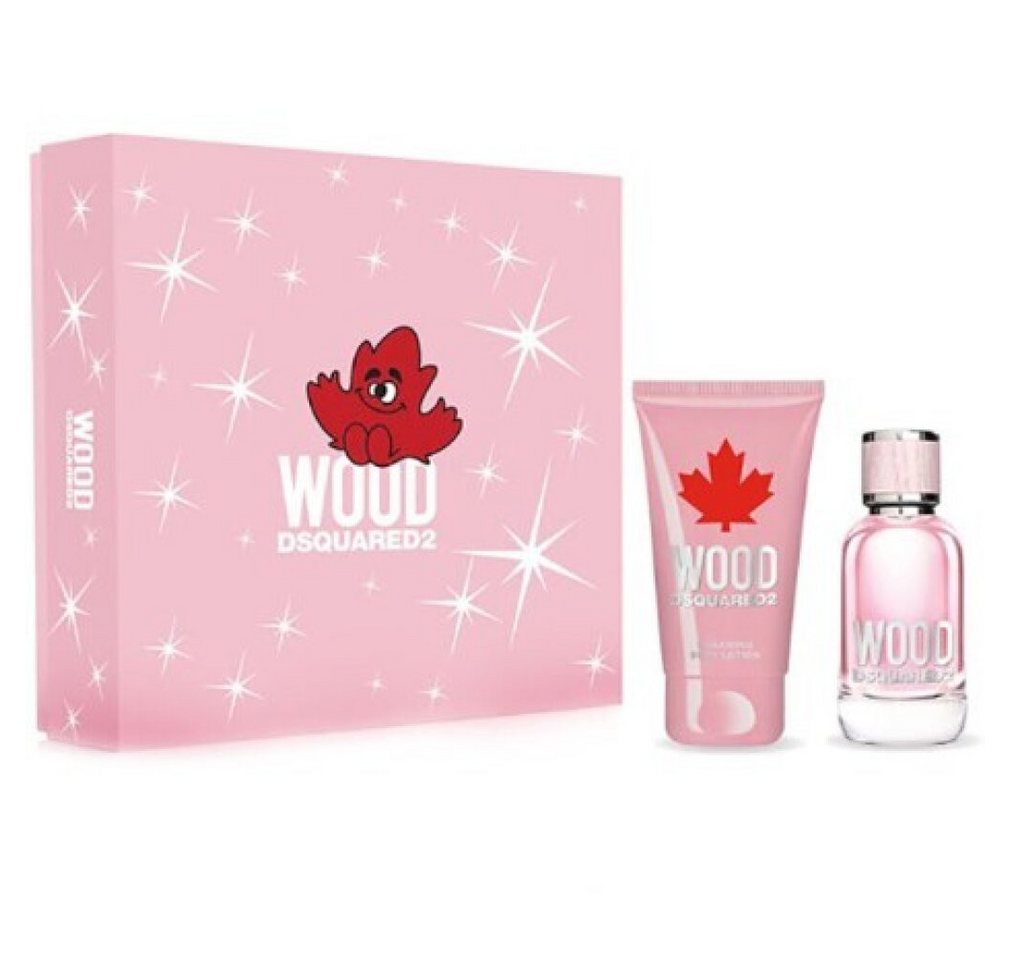 Dsquared2 Duft-Set Wood For Her - EDT 30 ml + Körperlotion 50 ml von Dsquared2