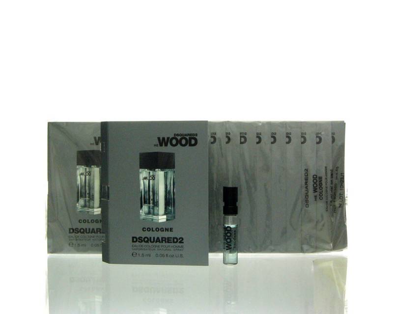 Dsquared2 Eau de Cologne Dsquared² He Wood Eau de Cologne 15 x 1,5 ml Spray = 22,5 ml Vials von Dsquared2