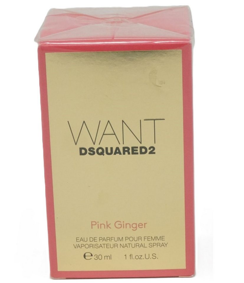 Dsquared2 Eau de Parfum Dsquared Want Pink Ginger Eau de Parfum 30 ml Dsquared2 Eau de Parfum Dsquared Want Pink Ginger Eau de Parfum 30 ml von Dsquared2