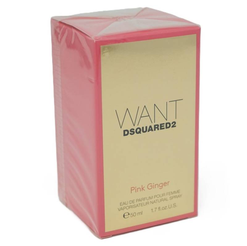 Dsquared2 Eau de Parfum Dsquared Want Pink Ginger Eau de Parfum 50 ml von Dsquared2