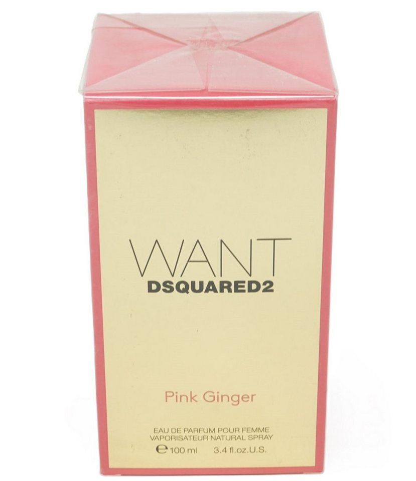 Dsquared2 Eau de Parfum Dsquared Want Pink Ginger Eau de Parfum Spray 100 ml von Dsquared2