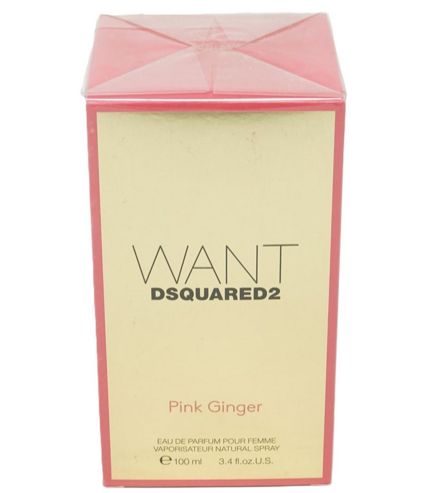 Dsquared2 Eau de Parfum Dsquared Want Pink Ginger Eau de Parfum Spray 100 ml von Dsquared2