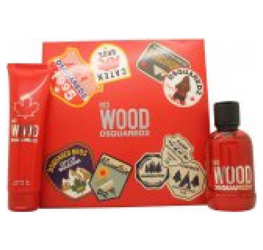 Dsquared2 Eau de Toilette SET Red Wood Pour Femme EDT 100ml + BODY LOTION 150ml von Dsquared2