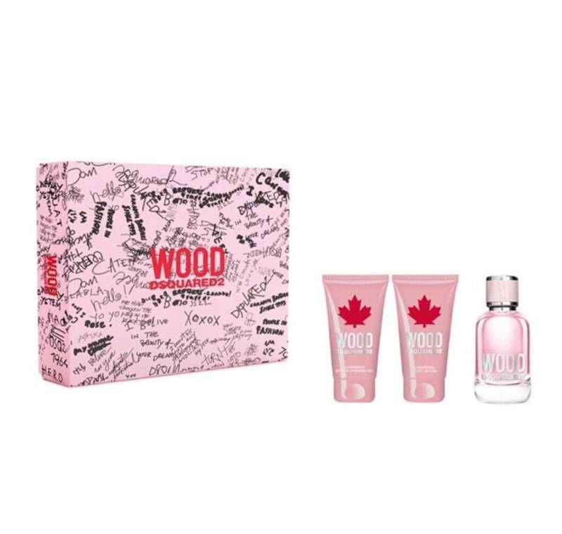 Dsquared2 Eau de Toilette Wood Pour Femme Edt 50Ml + Bsg 50Ml + Bl 50Ml von Dsquared2
