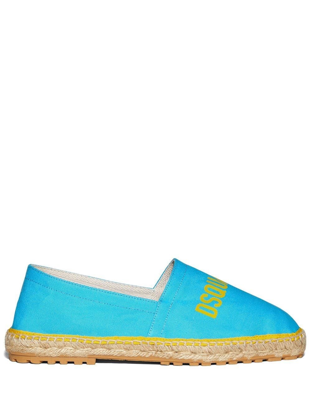 Dsquared2 Espadrilles mit Logo-Print - Blau von Dsquared2