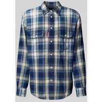 Dsquared2 Freizeithemd mit Kentkragen in Blau, Größe 54 von Dsquared2