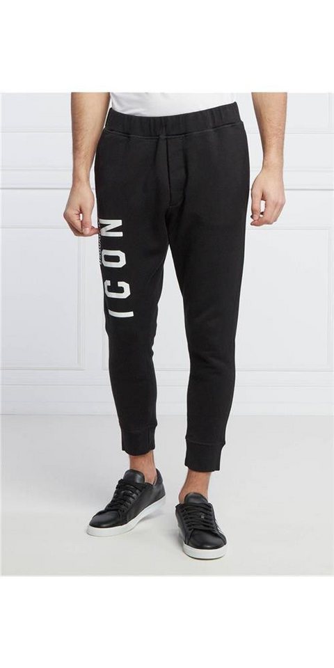 Dsquared2 Gerade Jeans Dsquared2 Trainingshose ICON Ski Schwarz Herren M von Dsquared2