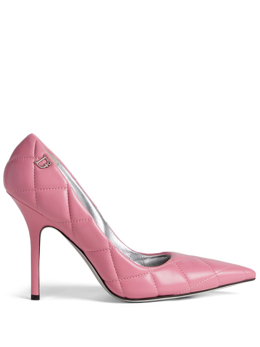 Dsquared2 Gesteppte Pumps 100mm - Rosa von Dsquared2