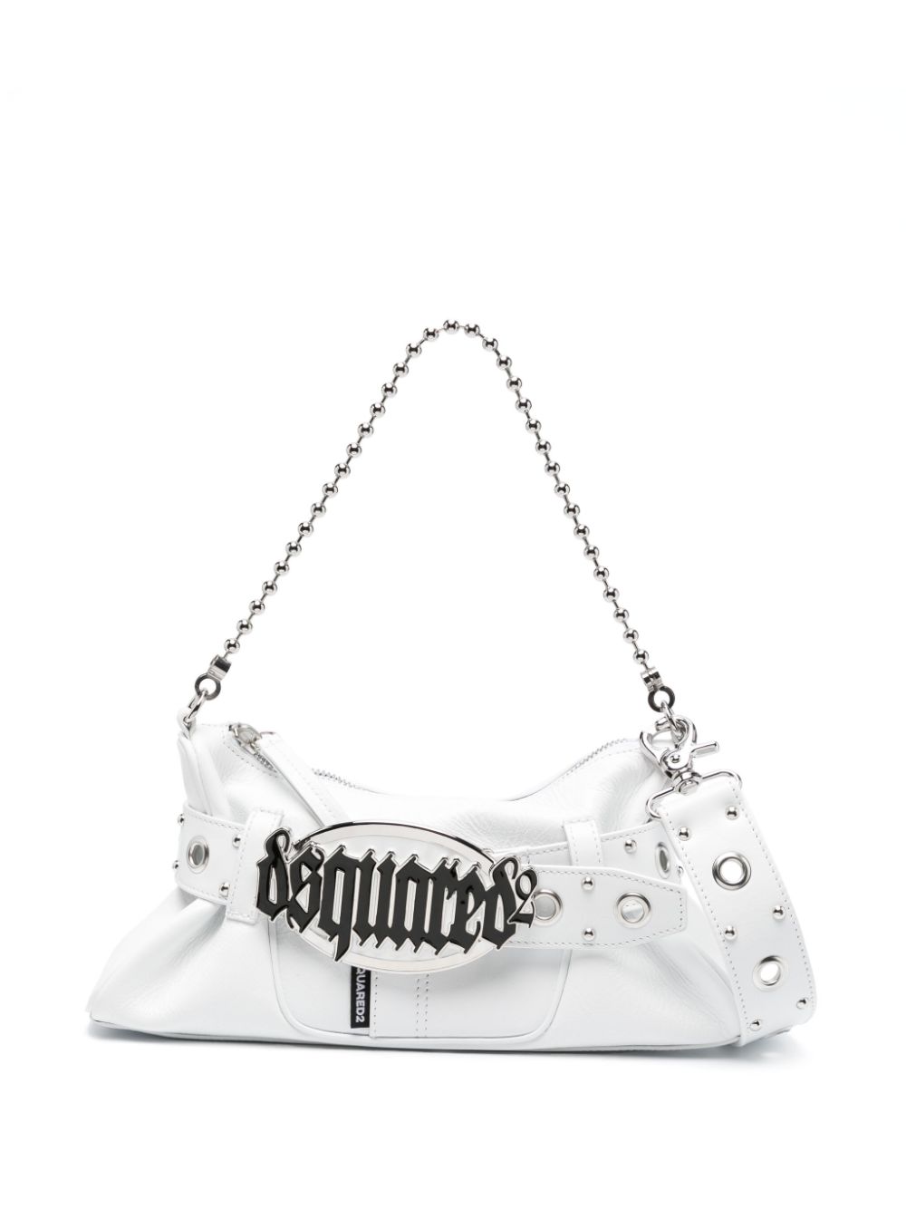 Dsquared2 Gothic Schultertasche - Weiß von Dsquared2