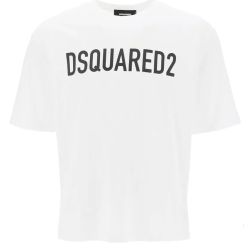 Dsquared2 Herren Baumwoll-t-shirt Weiß von Dsquared2