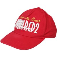 Dsquared2 Herren Hut oder Mütze, Rot, Gr. ONESIZE von Dsquared2