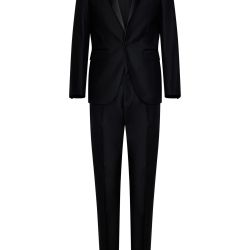 Dsquared2 Herren Smoking-anzug Aus Woll-seide-mix In Schwarz von Dsquared2