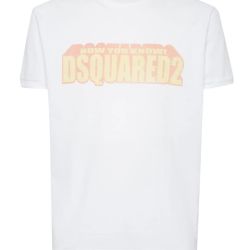 Dsquared2 Herren T-shirt Aus 100% Baumwolle von Dsquared2