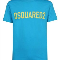 Dsquared2 Herren T-shirt Aus Baumwolle In Blau von Dsquared2