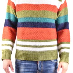 Dsquared2 Herrenpullover In Bunt Aus Alpaka-woll-mix von Dsquared2