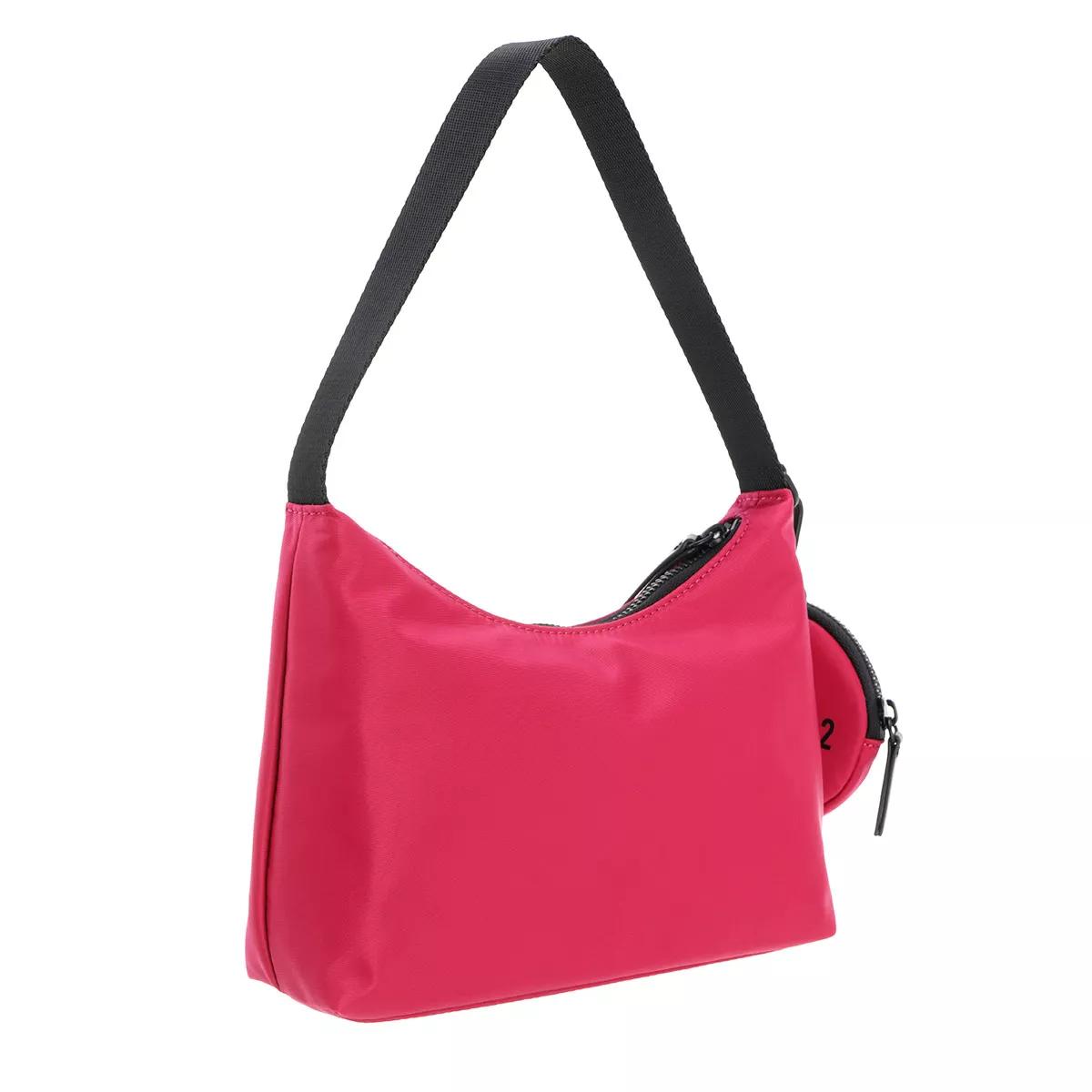 Dsquared2 Hobo Bag - Icon Hobo Bag - Gr. unisize - in Rosa - für Damen von Dsquared2