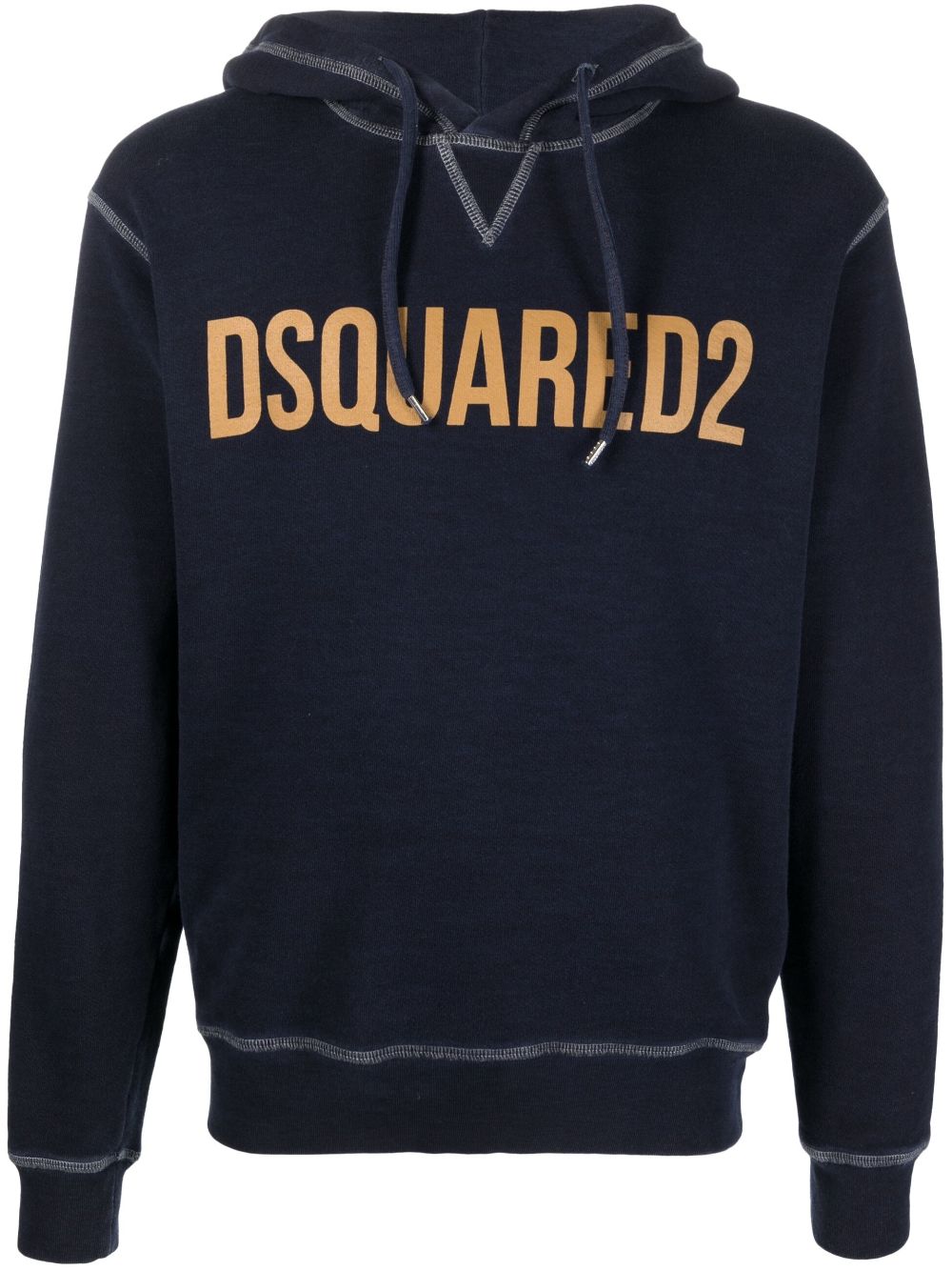 Dsquared2 Hoodie mit Logo-Print - Blau von Dsquared2