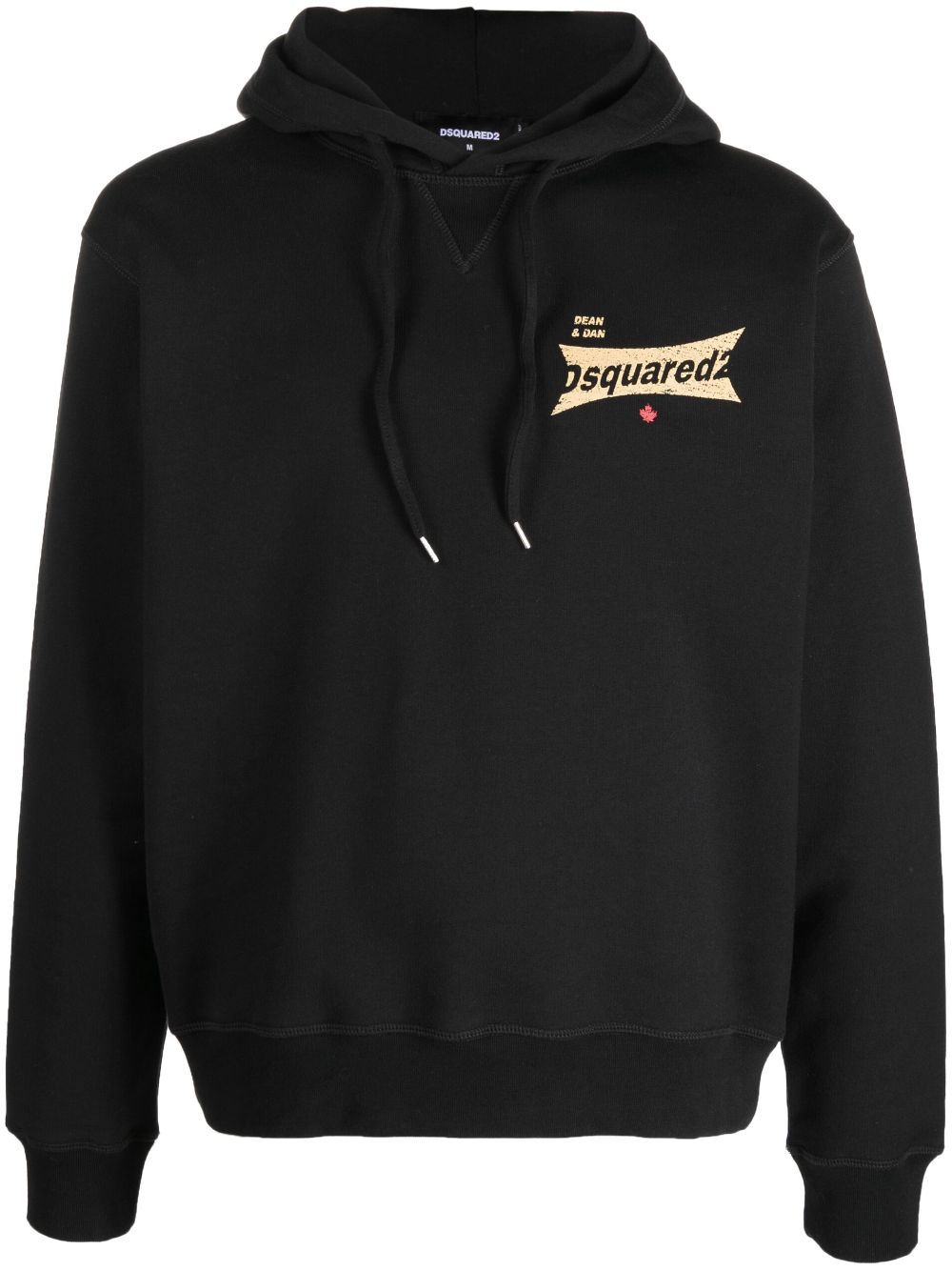 Dsquared2 Hoodie mit Logo-Print - Schwarz von Dsquared2