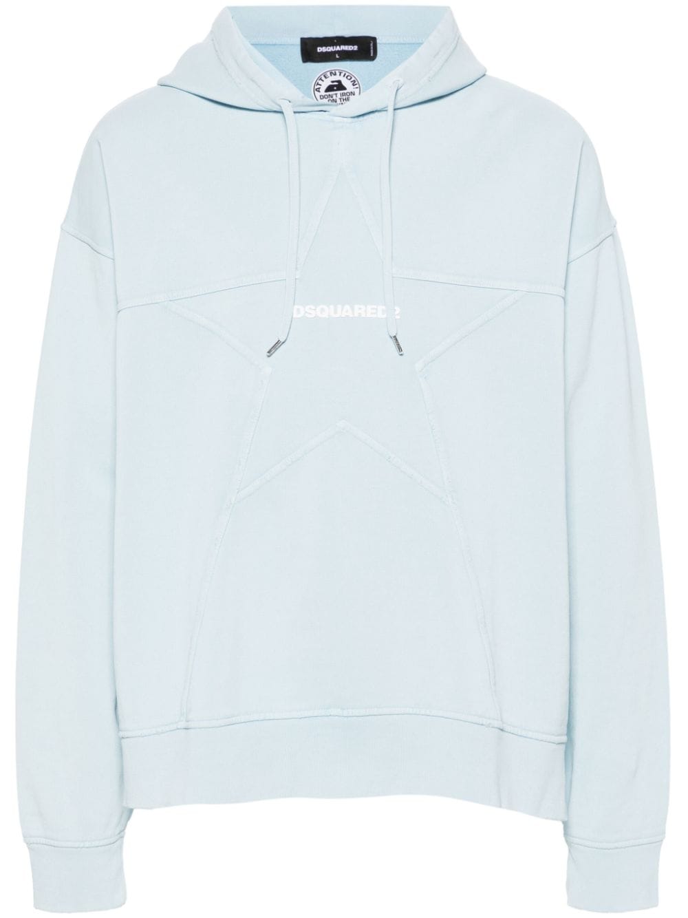 Dsquared2 Hoodie mit Sterndetail - Blau von Dsquared2