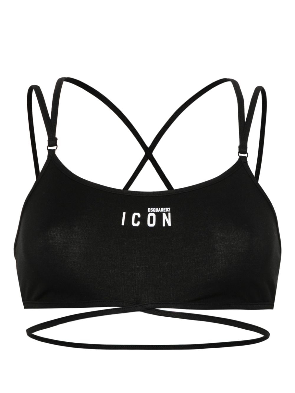 Dsquared2 Icon Sport-BH - Schwarz von Dsquared2