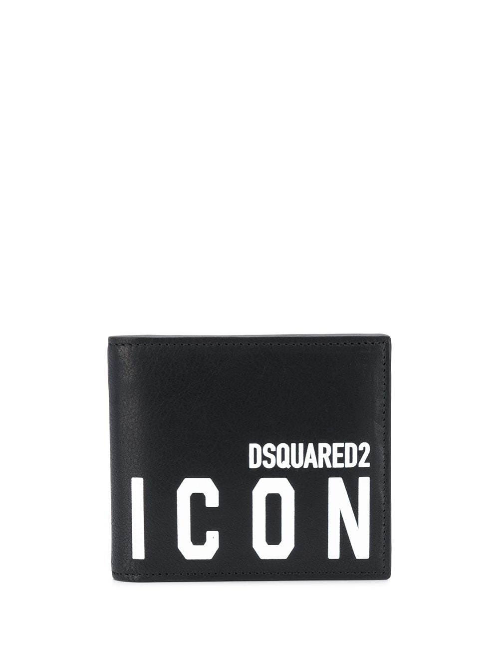 Dsquared2 Portemonnaie mit "Icon"-Print - Schwarz von Dsquared2