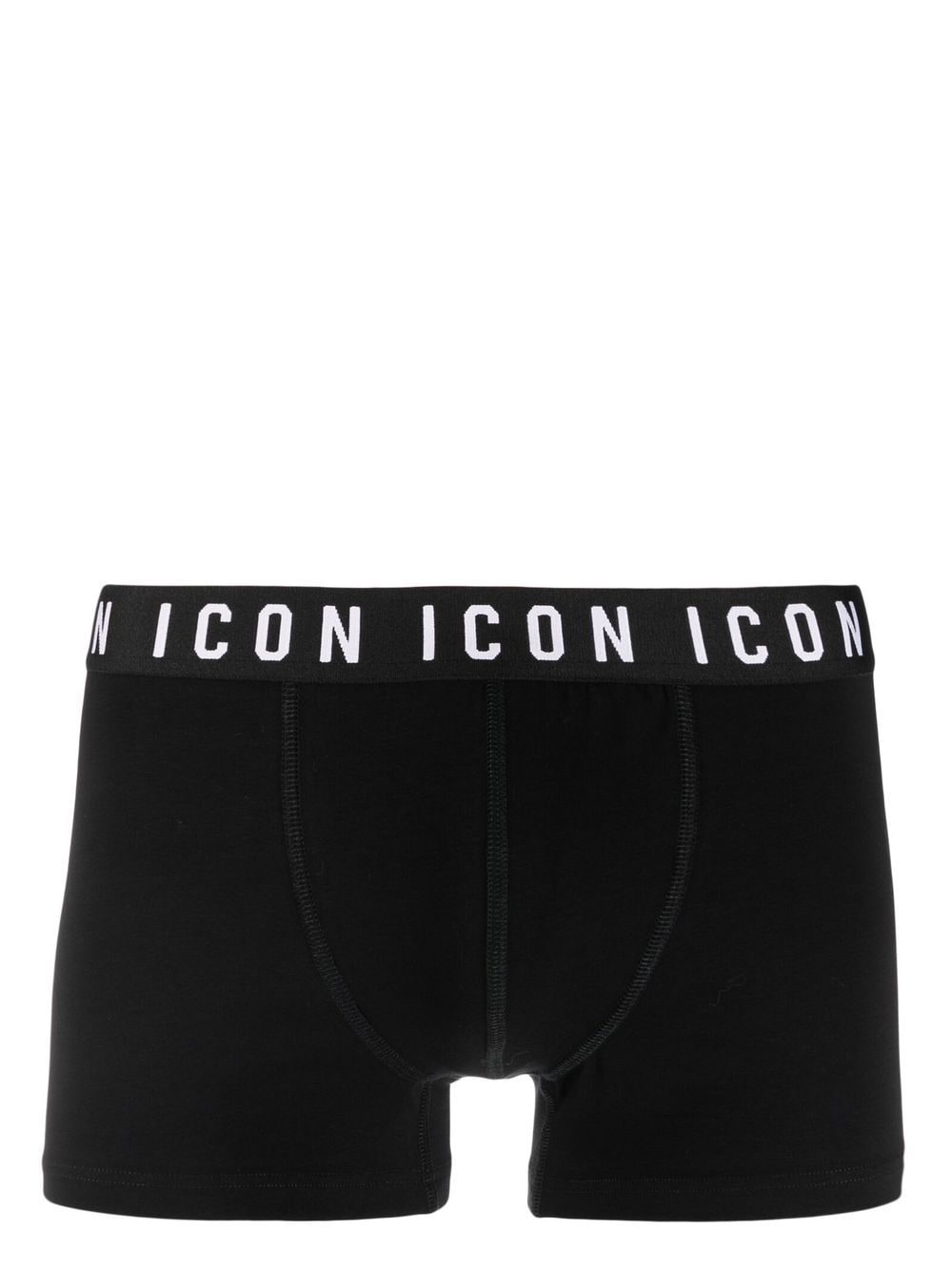 DSQUARED2 Slip mit Logo-Bund - Schwarz von DSQUARED2