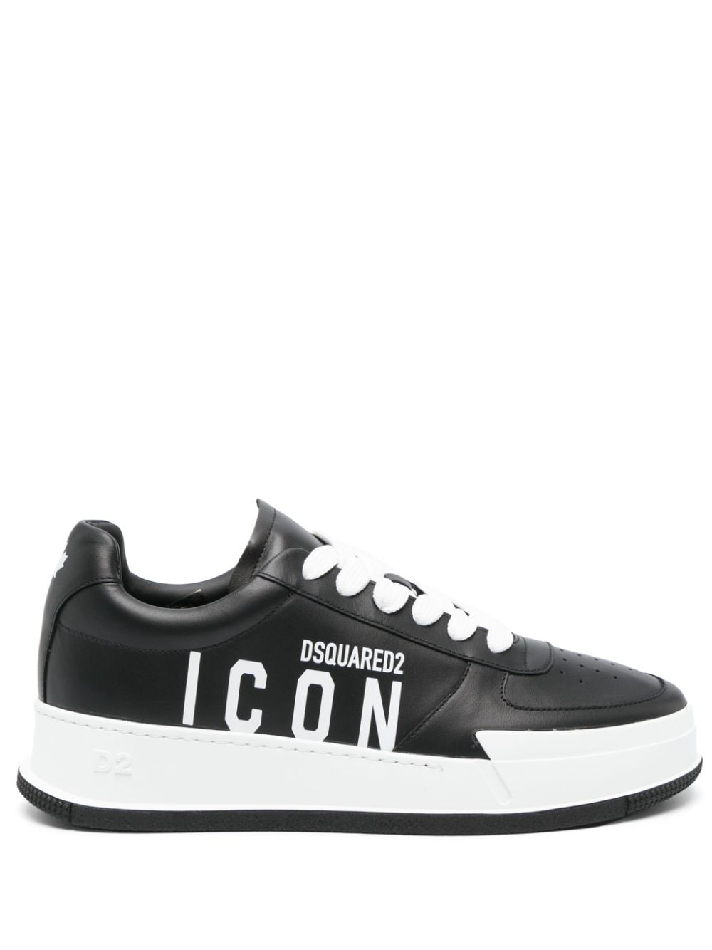 Dsquared2 Sneakers mit "Icon"-Motiv - Schwarz von Dsquared2