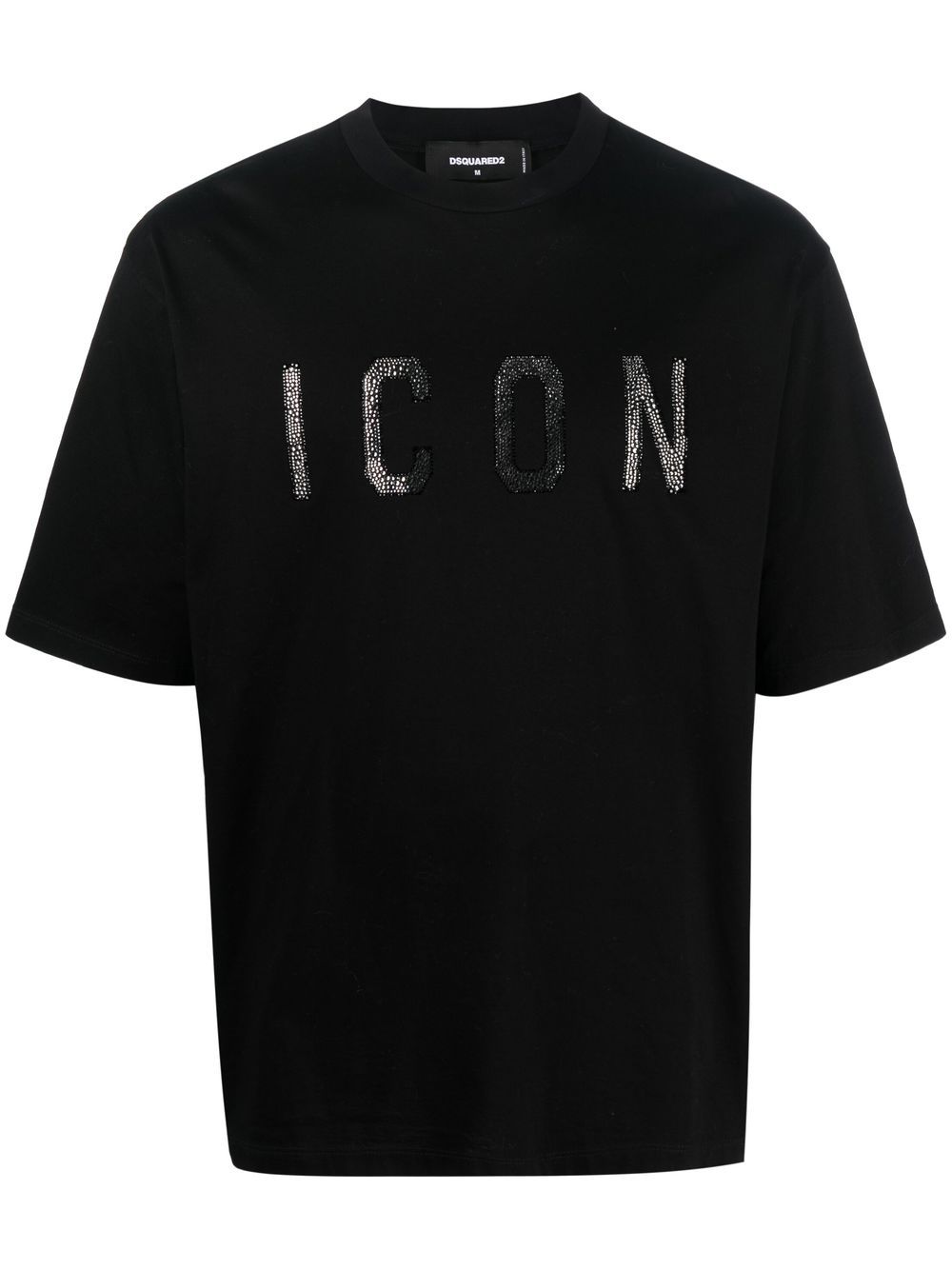 Dsquared2 T-Shirt mit "Icon"-Print - Schwarz von Dsquared2