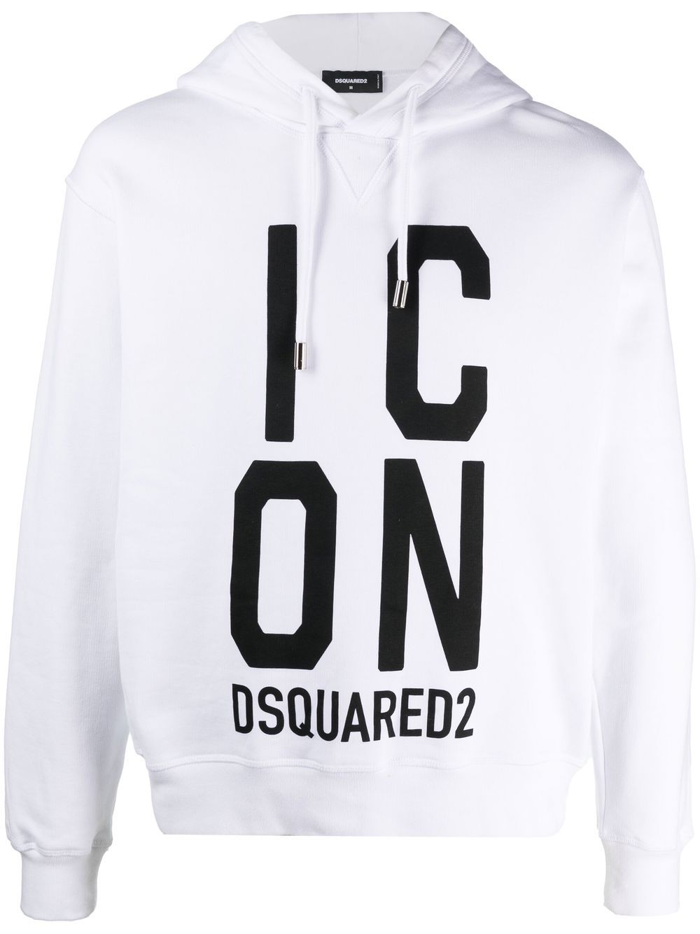 Dsquared2 Hoodie mit "Icon"-Print - Weiß von Dsquared2