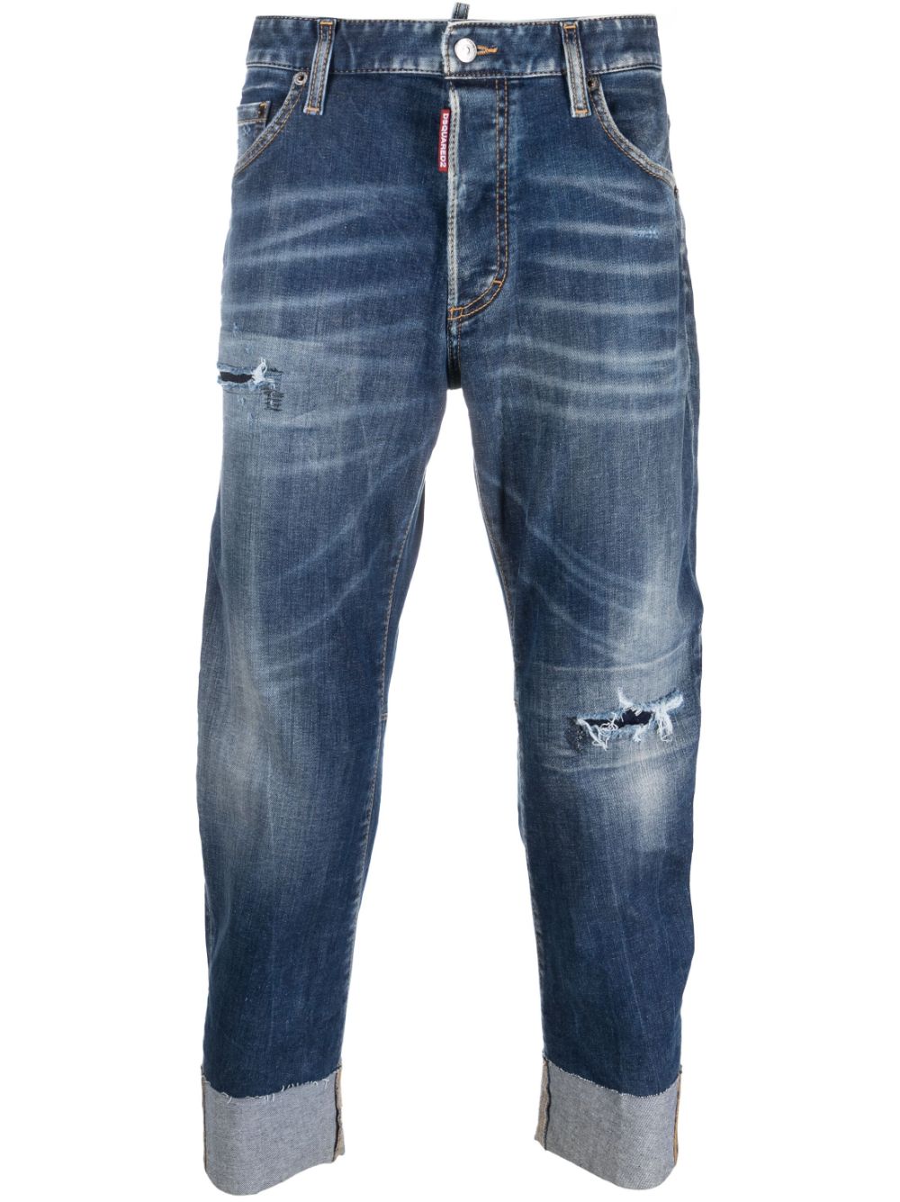 Dsquared2 Icon Straight-Leg-Jeans - Blau von Dsquared2