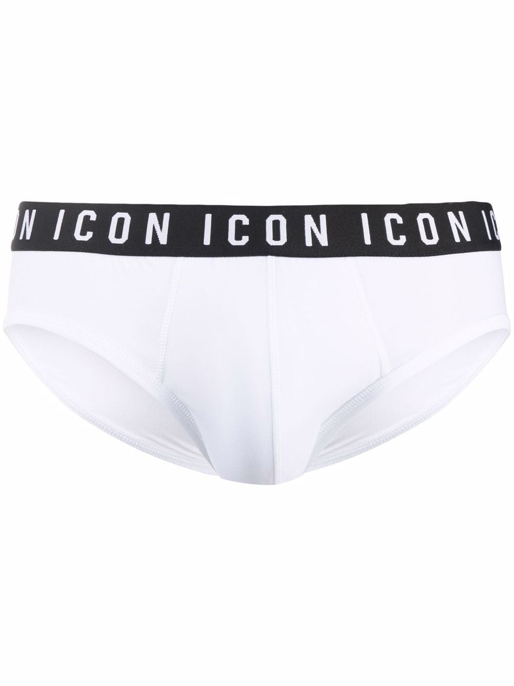 Dsquared2 Slip mit "Icon"-Bund - Weiß von Dsquared2