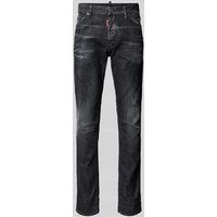 Dsquared2 Jeans mit 5-Pocket-Design in Black, Größe 54 von Dsquared2