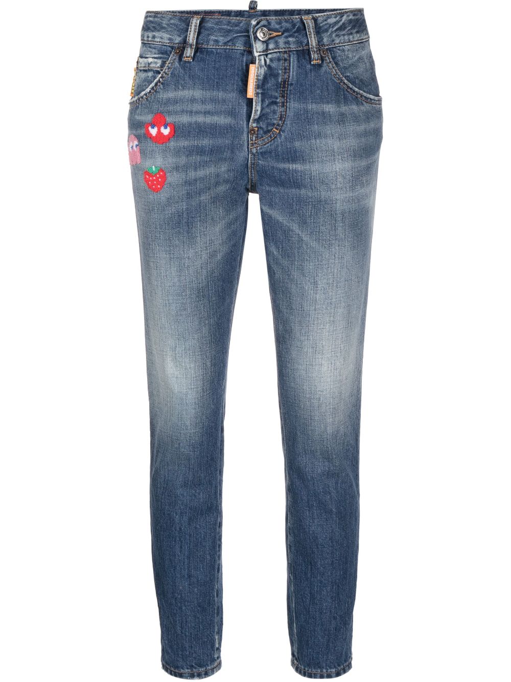 Dsquared2 Jeans mit Patch - Blau von Dsquared2