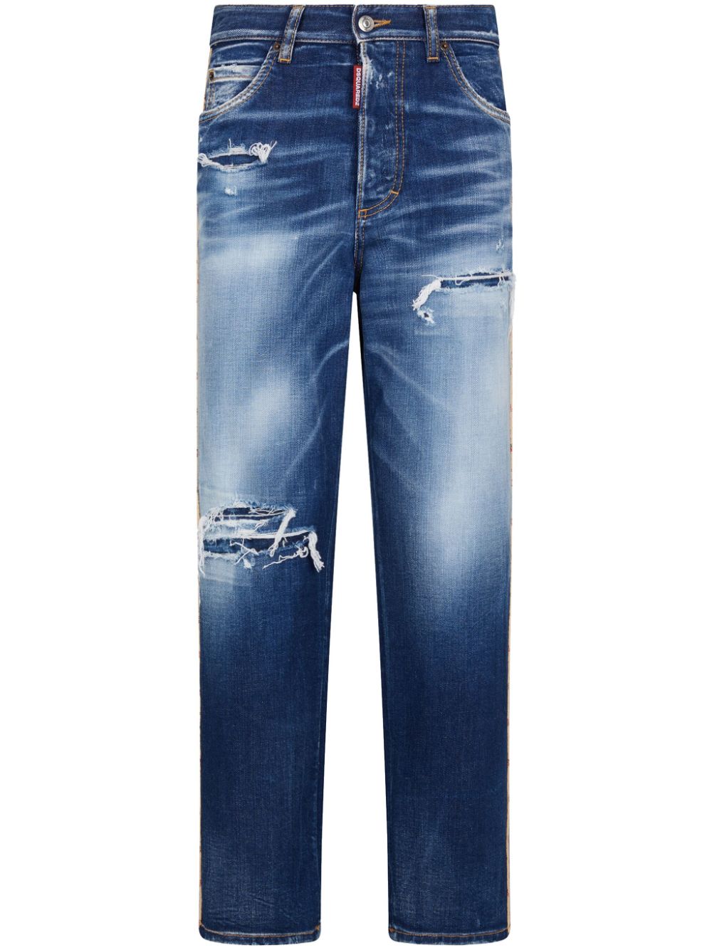 Dsquared2 Jeans mit Schnürung - Blau von Dsquared2