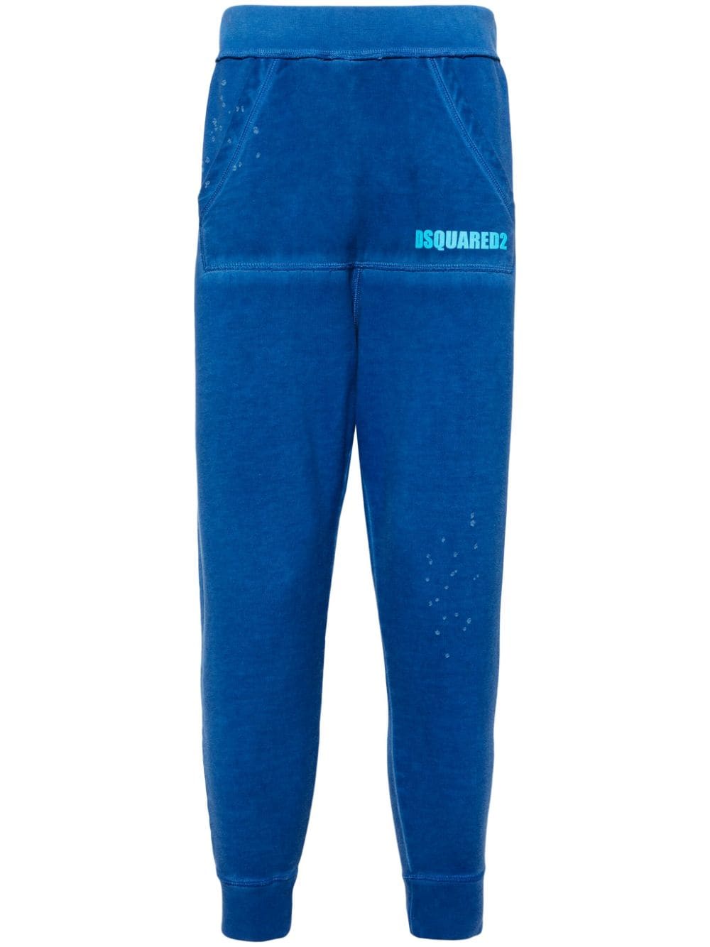 Dsquared2 Jogginghose mit Logo-Print - Blau von Dsquared2