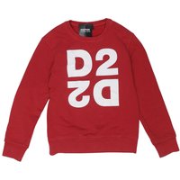 Dsquared2 Jungen Kapuzenpullover oder Sweater, Rot, Gr. US 10 von Dsquared2