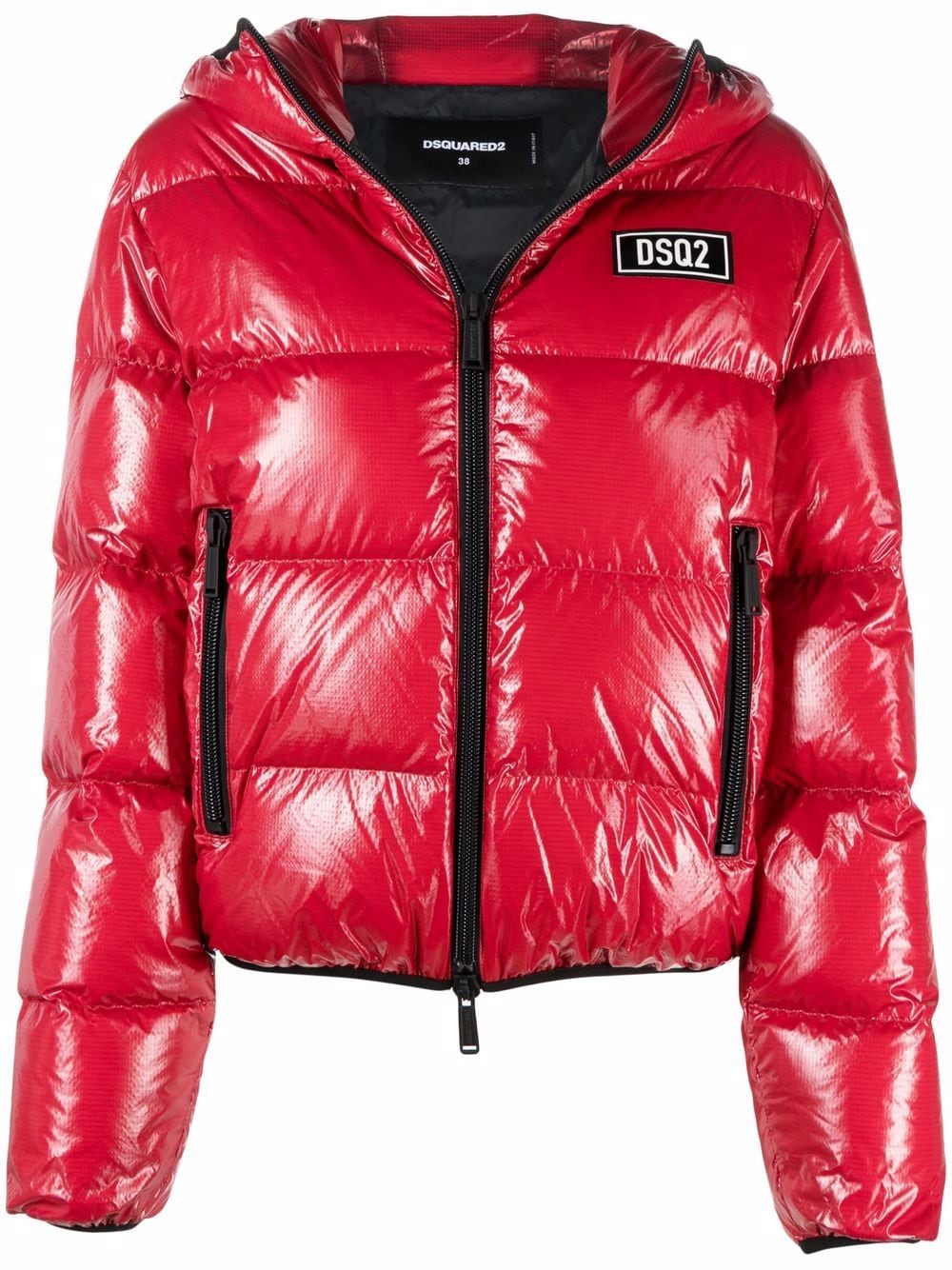 Dsquared2 Klassische Daunenjacke - Rot von Dsquared2