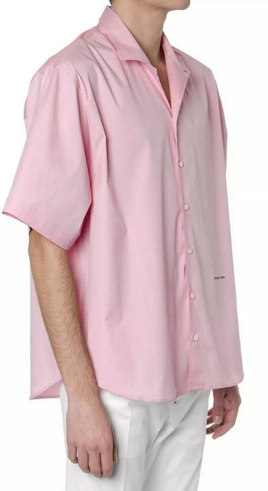 Dsquared2 Kurzarmhemd Loose Fit Kubanischem Stil Hemd Sartoriale Kollektion Locker geschnitten für einen entspannten Look von Dsquared2