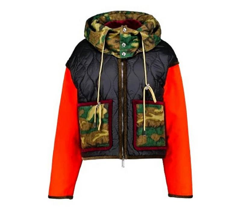 Dsquared2 Kurzjacke Dsquared2 Damen Jacke, DSQUARED2 Damen Kurze Jacke, Mehrfarbige. abnehmbarer Kapuze von Dsquared2