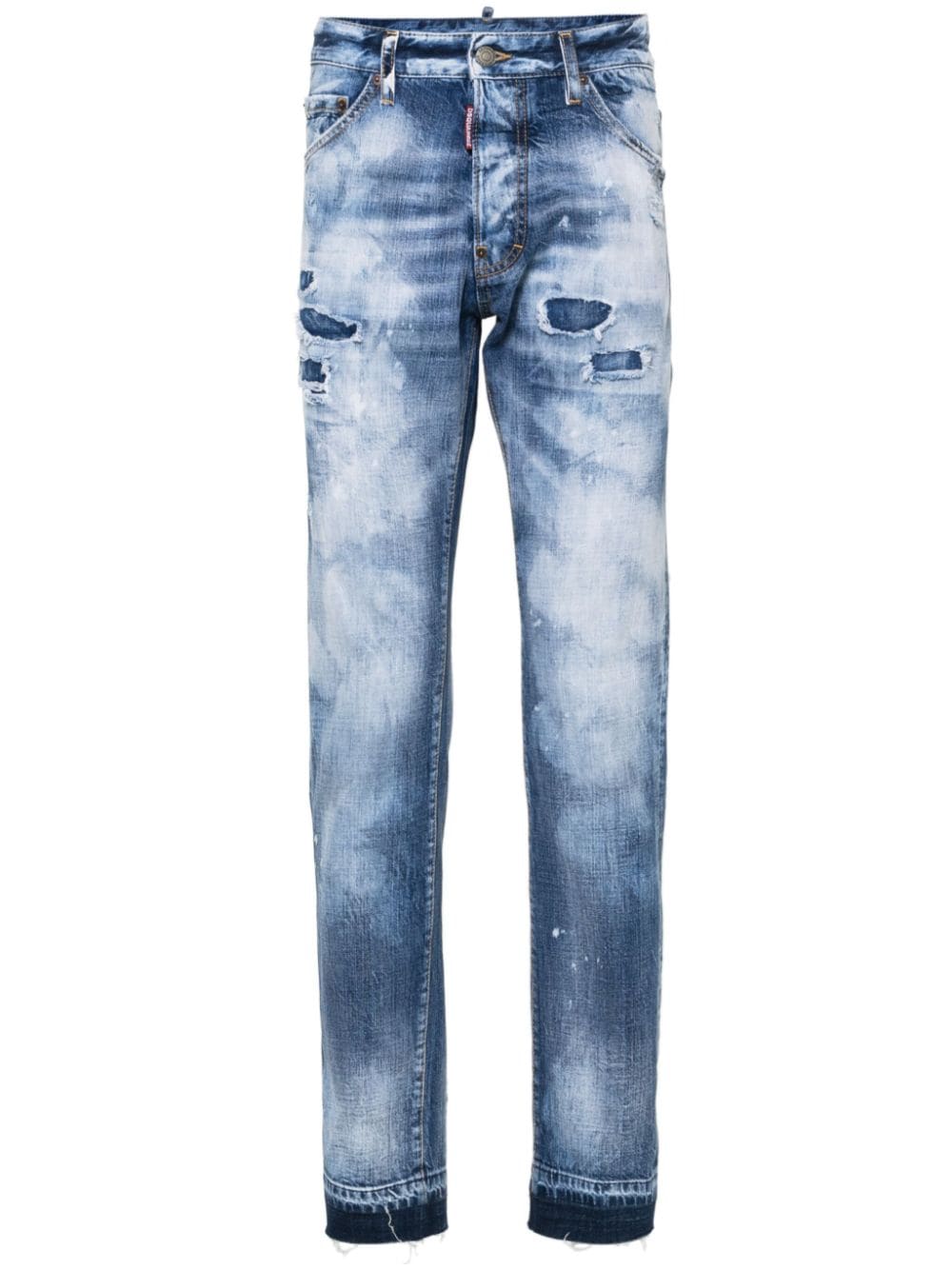 Dsquared2 Light Everglades Jeans mit Patch-Detail - Blau von Dsquared2