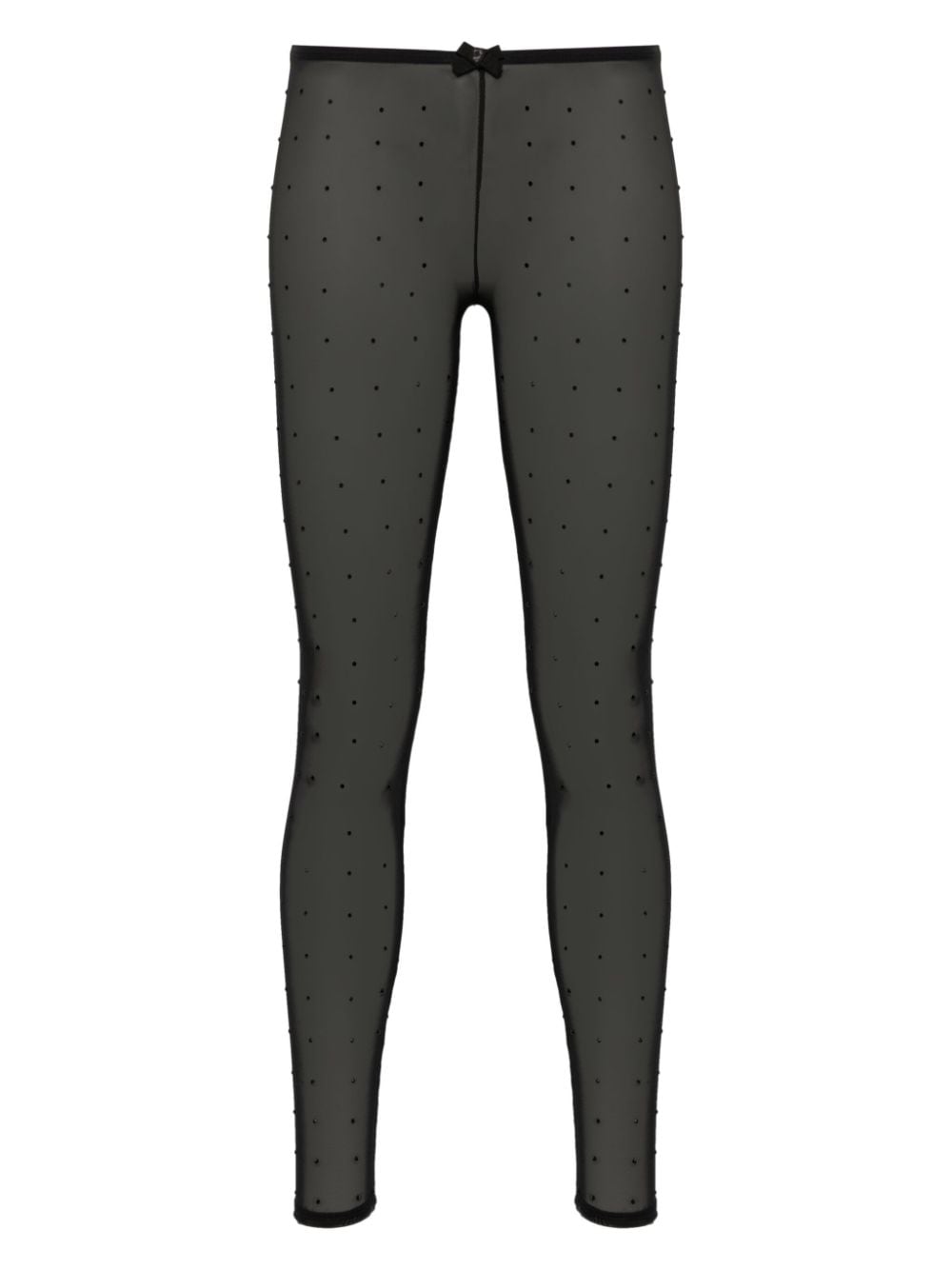 Dsquared2 Netzstrumpfhose mit Strass - Schwarz von Dsquared2