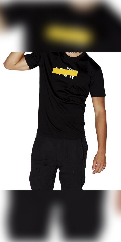 Dsquared2 Print-Shirt BE ICON TAPE T-SHIRT von Dsquared2